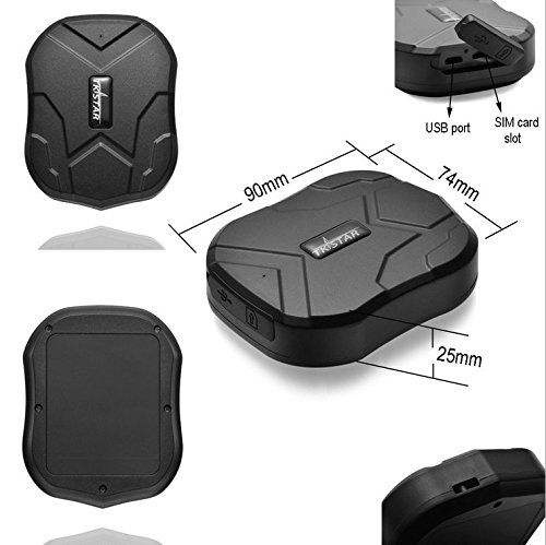 Tkstar TK905 gerçek zamanlı – GPS – Tracker güçlü mıknatıs ile